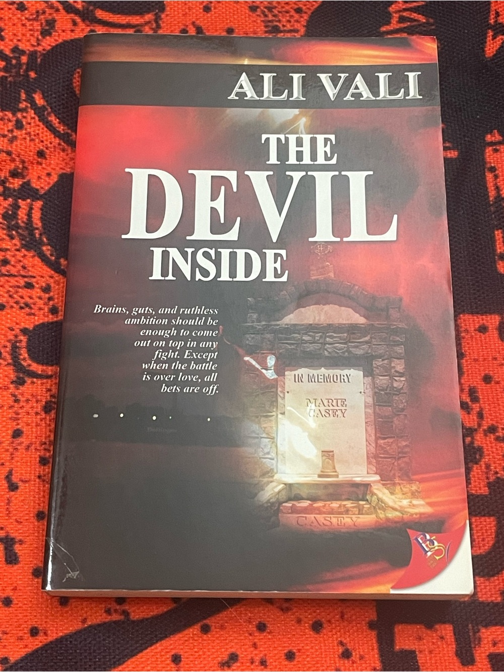 Ali Vali The Devil Inside Romantic Thriller Casey Family Saga NEW